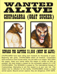 Chupacabra 1 | Aisle 13 at Pittsburgh poster